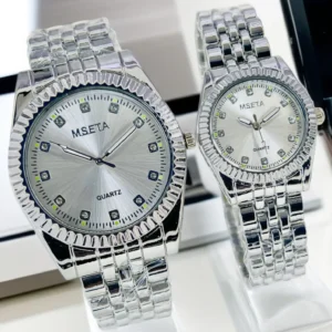 MSETA Couple Matching Luxury Watch – Stylish Gift Set