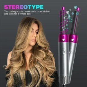 5-in-1 Hair Dryer Styling Tool – Curling, Straightening & More
